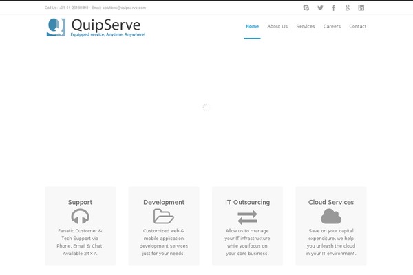quipserve.com site used Inovado