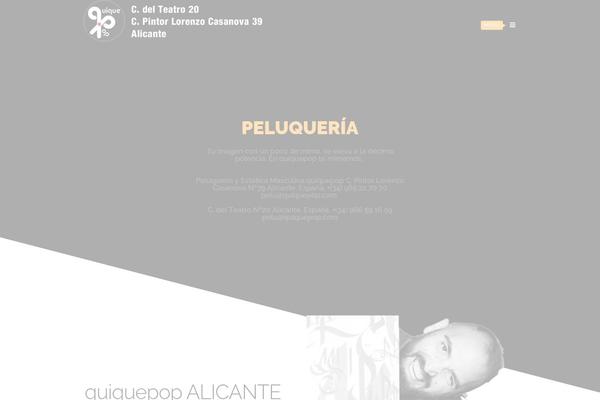 Flamingo theme site design template sample