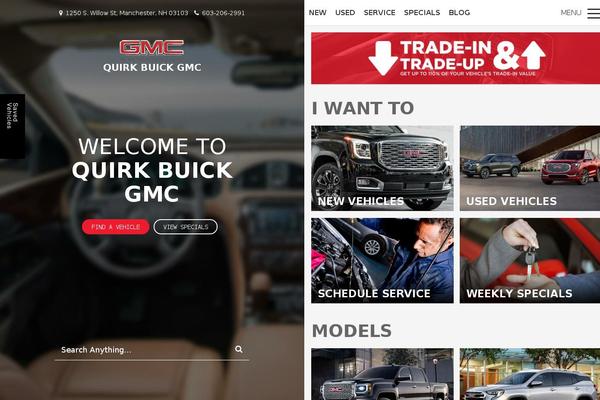 Dealer Inspire common theme site design template sample