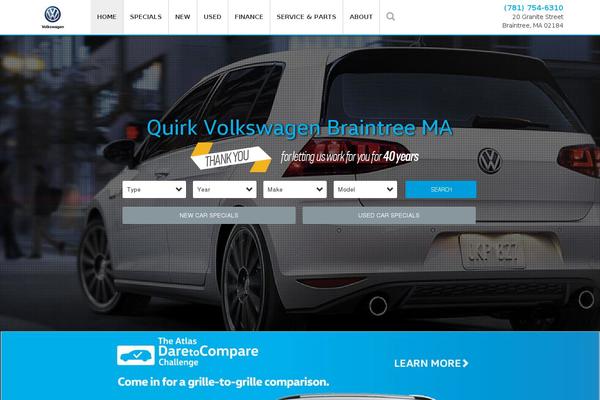 Dealer Inspire theme site design template sample