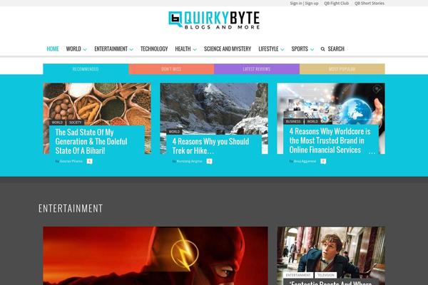 Jannah theme site design template sample