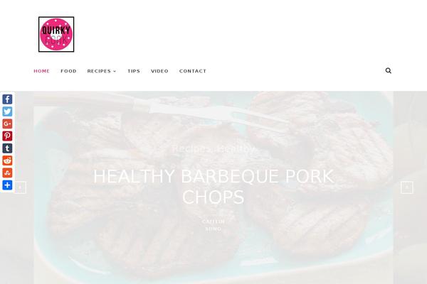 Voyager theme site design template sample