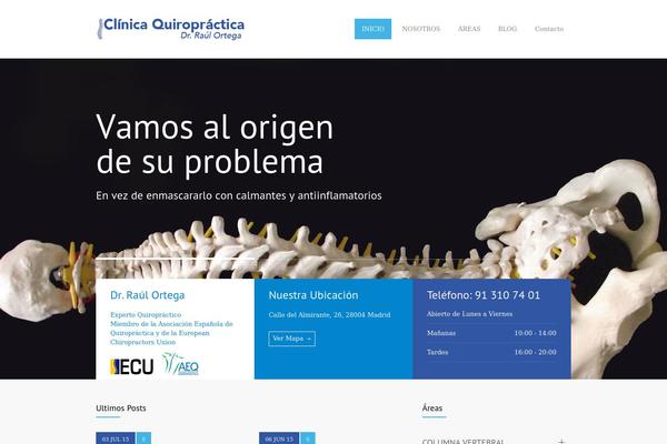 MediCenter theme site design template sample