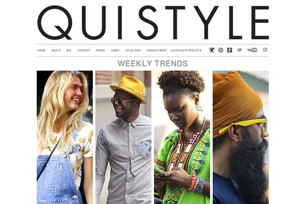 Journalist theme site design template sample