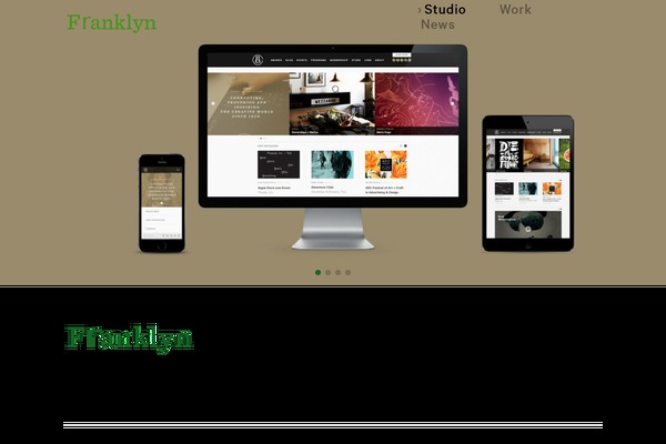 franklyn theme websites examples