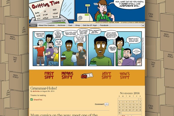 Comicpress-2.8 theme site design template sample