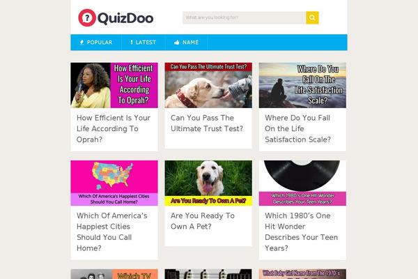Site using Quiz-plugin plugin