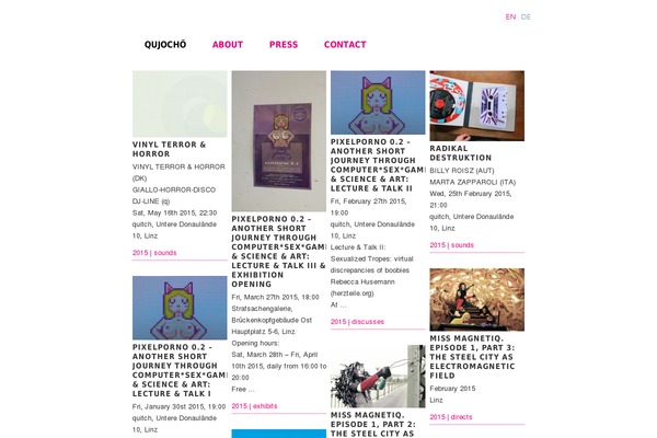 Pinboard theme site design template sample