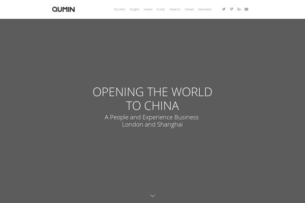 Salient Child theme site design template sample