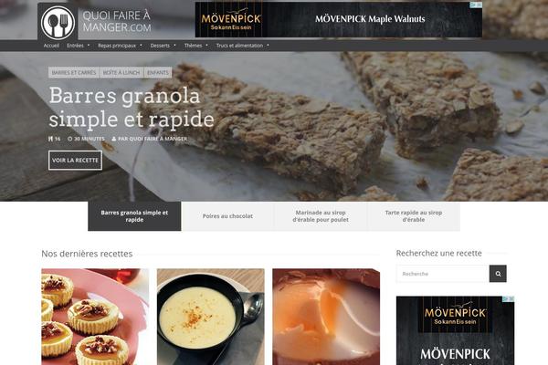 Chow theme site design template sample