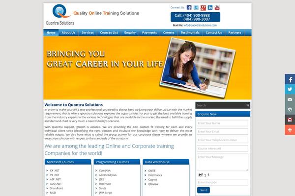 quontrasolutions.com site used Quontra