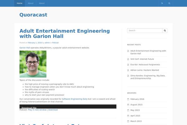 Express theme site design template sample