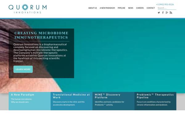 quoruminnovations.com site used Quorum