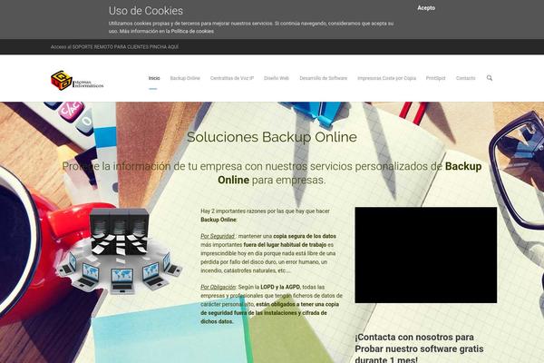 Salbii theme site design template sample
