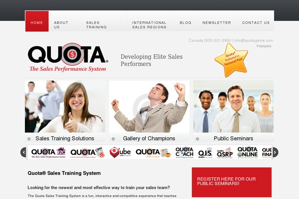 Site using Cornerstone plugin