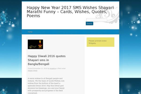 quote-wishes.com site used GeneratePress