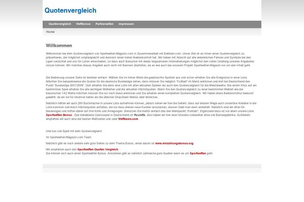 Afterburner theme site design template sample