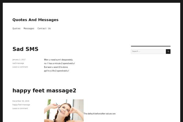 Awaken theme site design template sample