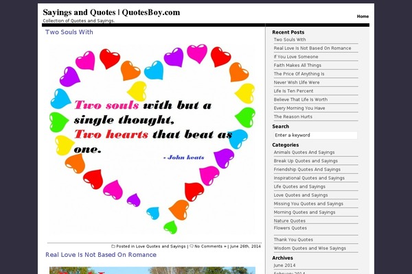quotesboy.com site used BorderPx
