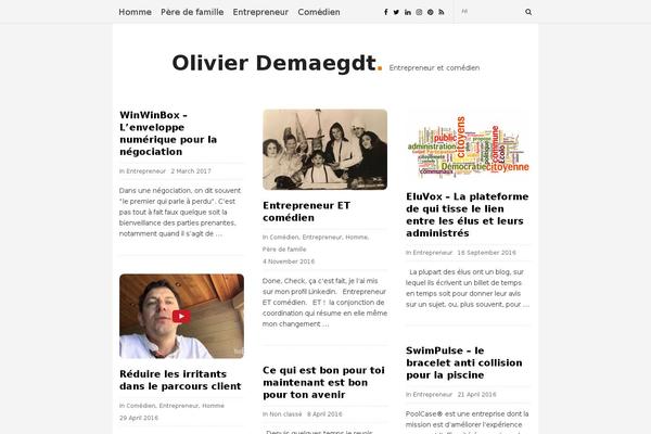 Education-insight theme site design template sample
