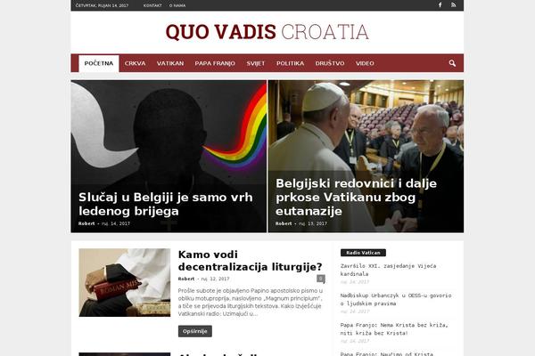 NewsMag theme site design template sample