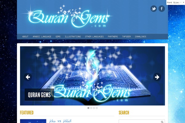qurangems.com site used Origin-professional