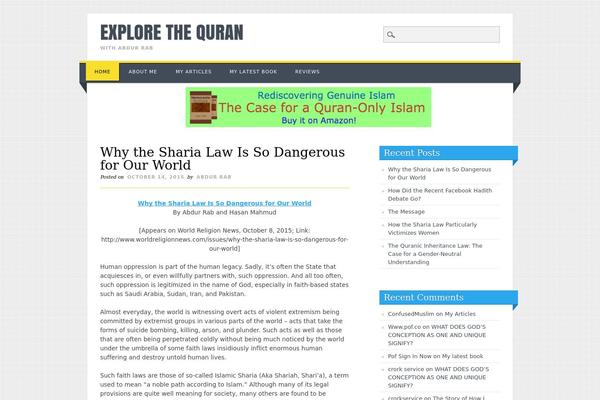 Living Journal theme site design template sample