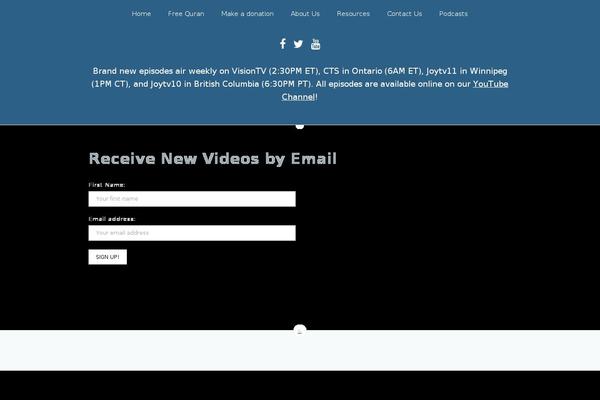 Casper theme site design template sample