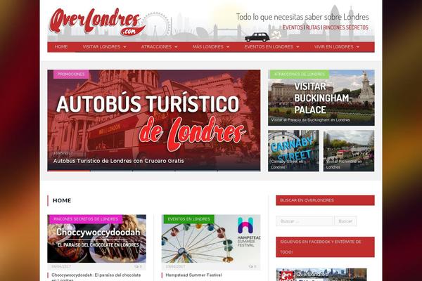 Site using WPFront Scroll Top plugin