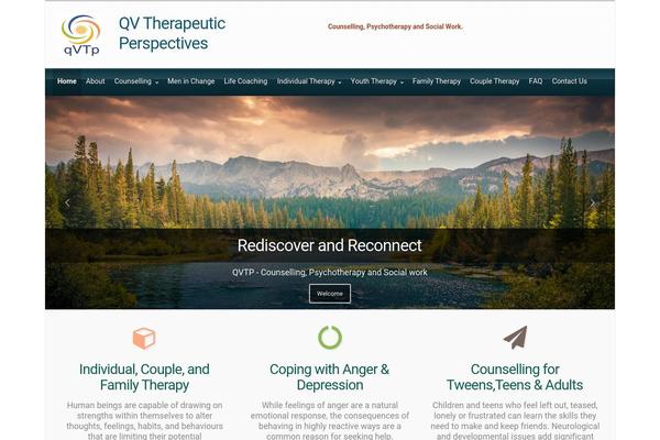 Site using Featured Pages Customizer plugin