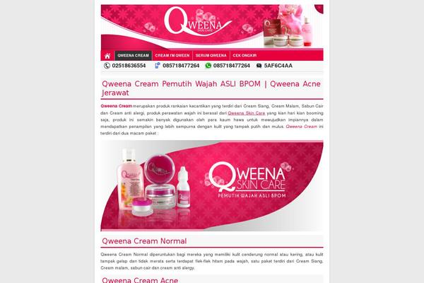 Toko Landing theme site design template sample