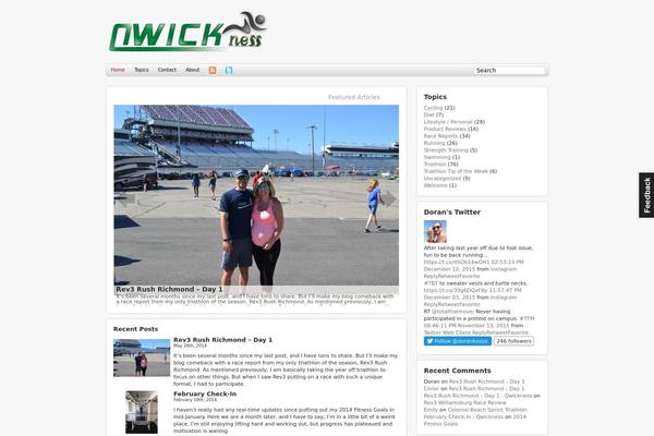 Site using Featured Content Gallery plugin