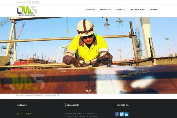 CoWorker theme site design template sample
