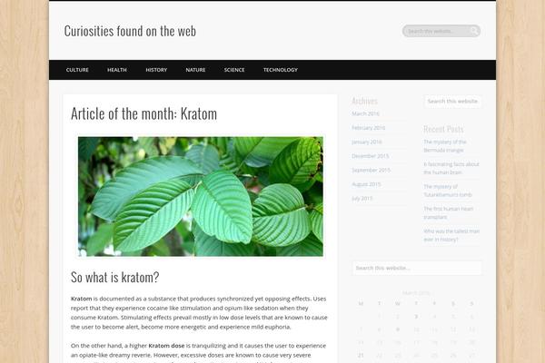 Quidus theme site design template sample