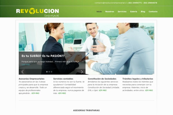 r-evolucionempresarial.cl site used Euphoria