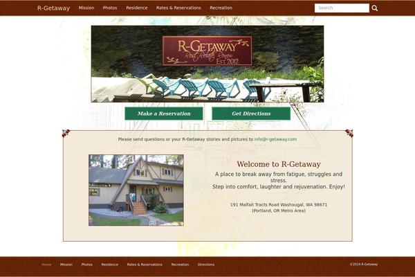 WP RootStrap theme site design template sample