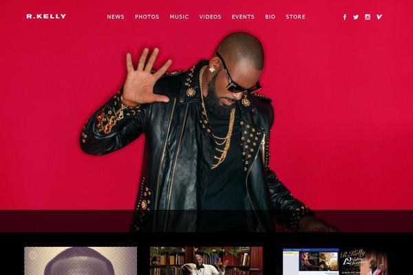 r-kelly.com site used Rkelly