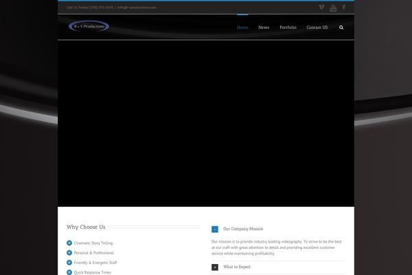 Avada theme site design template sample