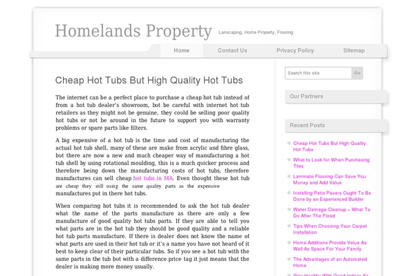 voidy theme site design template sample