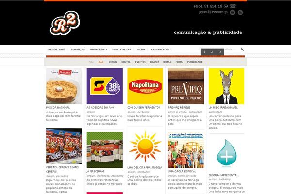 Zoho theme site design template sample
