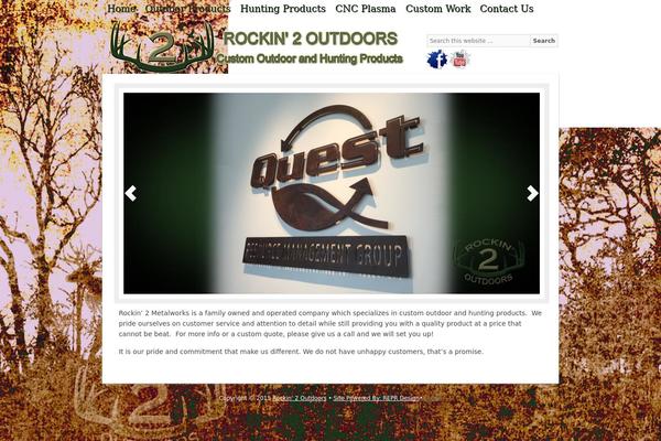 Backcountry Child Theme theme site design template sample