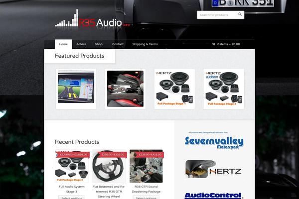 r35audio.com site used Wootique