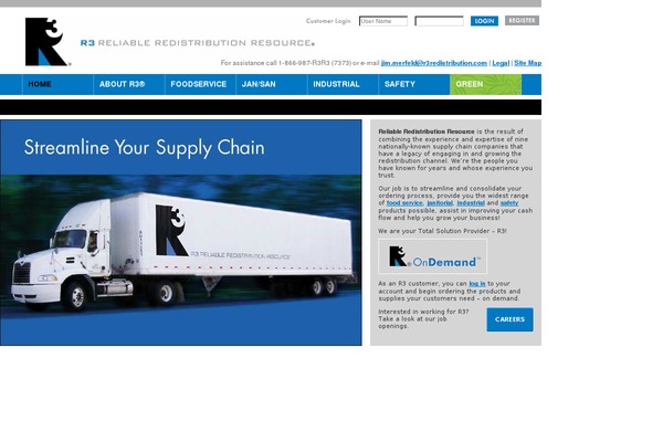 r3redistribution.com site used R3