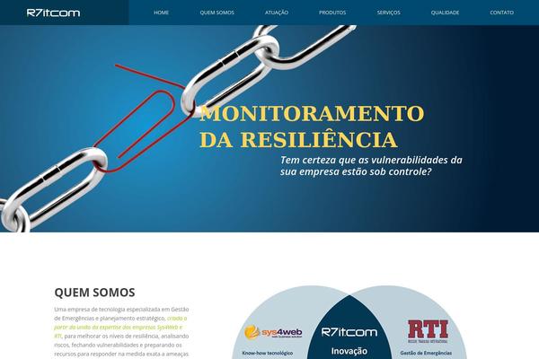 Jupiter theme site design template sample
