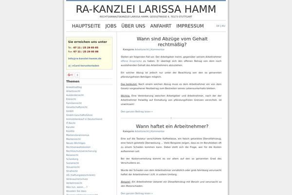 Blue-zinfandel-2column theme site design template sample