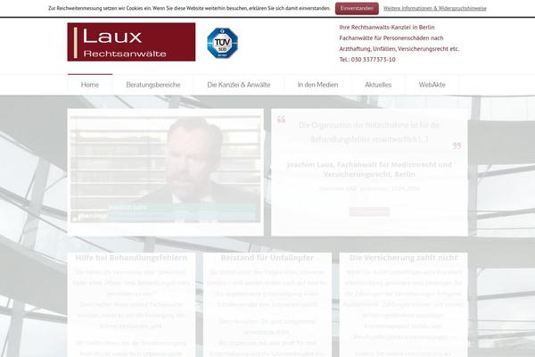 Site using Revolution Slider plugin