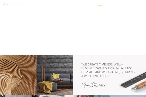 Ambient theme site design template sample