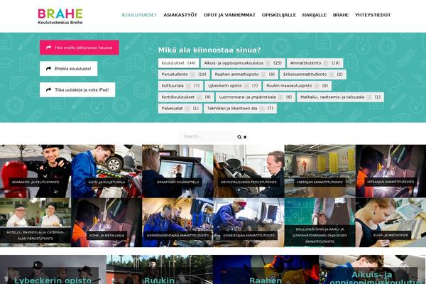 Site using TablePress plugin