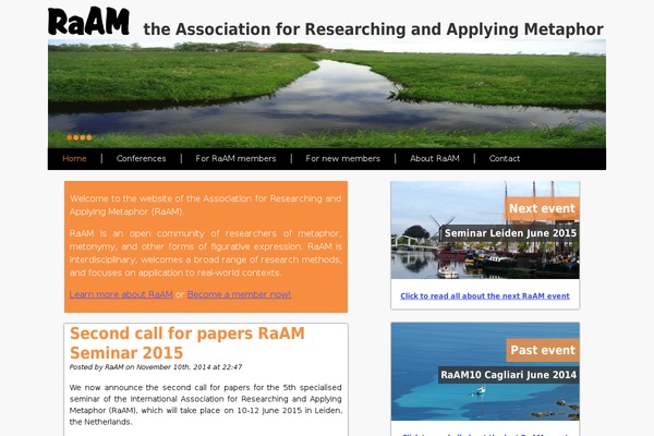 raam.org.uk site used Raam