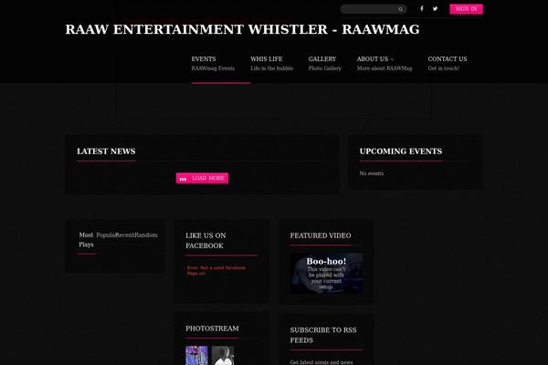 Remix theme site design template sample